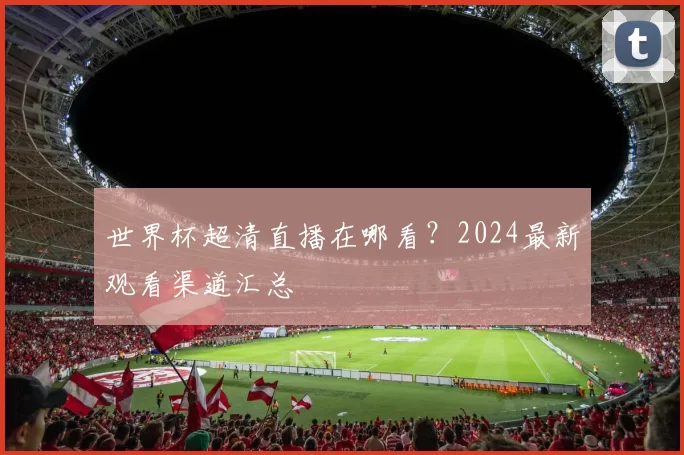 世界杯超清直播在哪看？2024最新观看渠道汇总