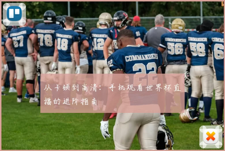 从卡顿到高清：手机观看世界杯直播的进阶指南