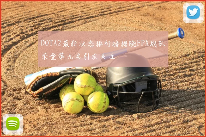DOTA2最新状态排行榜揭晓FPX战队荣登第九名引发关注